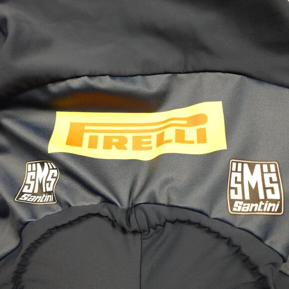 Santini Trek-Segafredo Pro Team Cycling Bib Shorts XXL Made in Italy - Picture 10 of 12